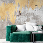 Papel Mural, Papel Pintado, Wallpaper, Mural, Empavonados, Vinilico Autoadhesivo para muros de la marca The Wall, diseño de tendencia Gold Paint