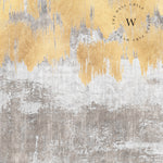 Papel Mural, Papel Pintado, Wallpaper, Mural, Empavonados, Vinilico Autoadhesivo para muros de la marca The Wall, diseño de tendencia Gold Paint