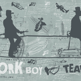 Papel Mural, Papel Pintado, Wallpaper, Mural, Empavonados, Vinilico Autoadhesivo para muros de la marca The Wall, diseño de tendencia Green Graffity