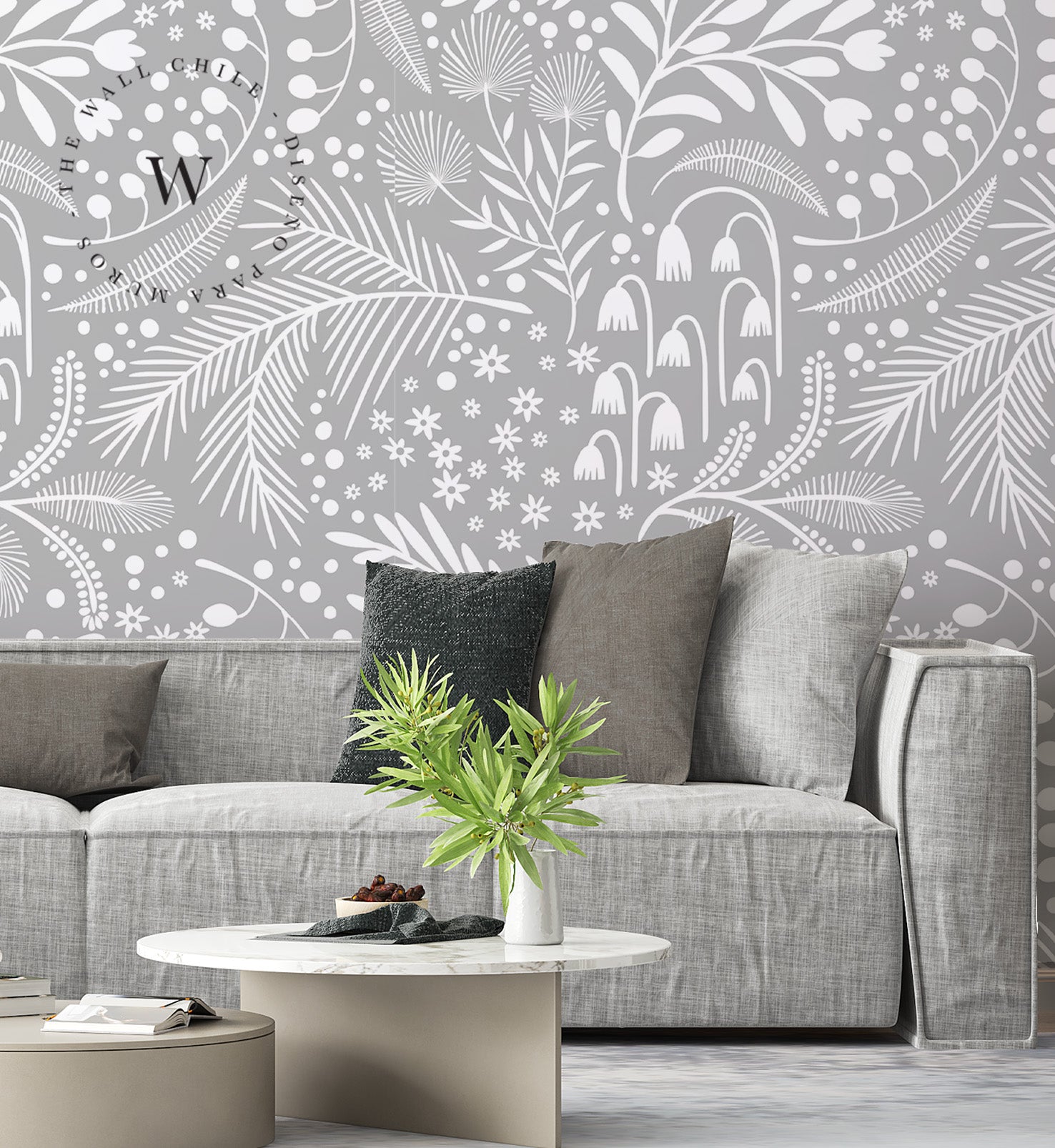 Grey Flowers