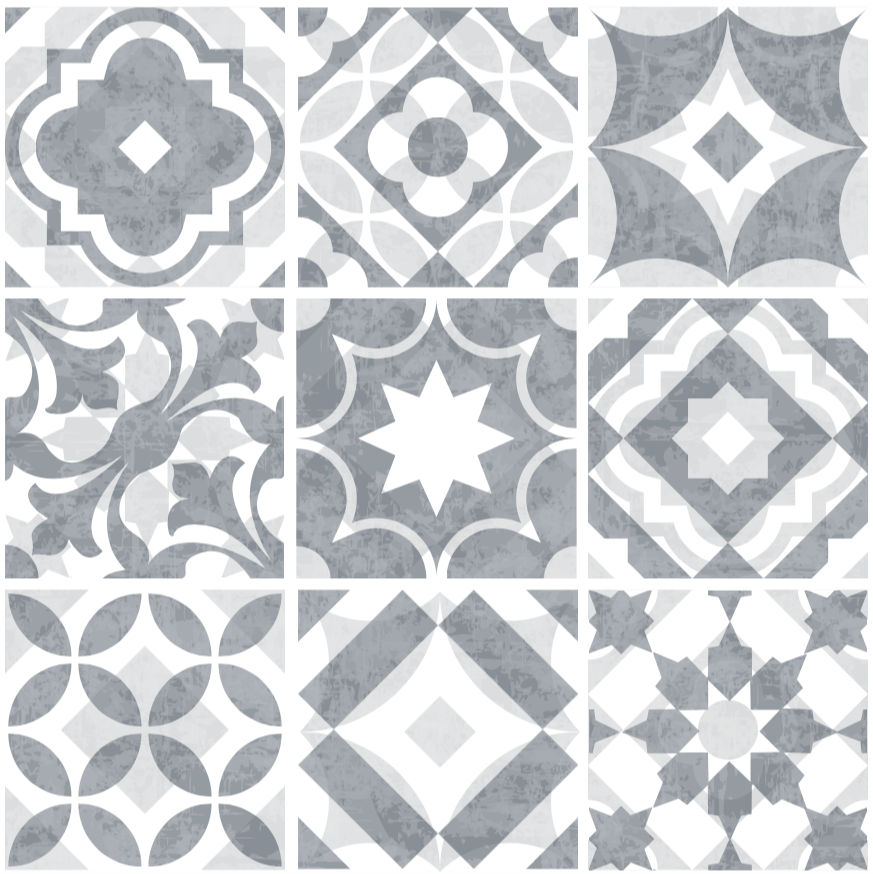 Grey Mosaico