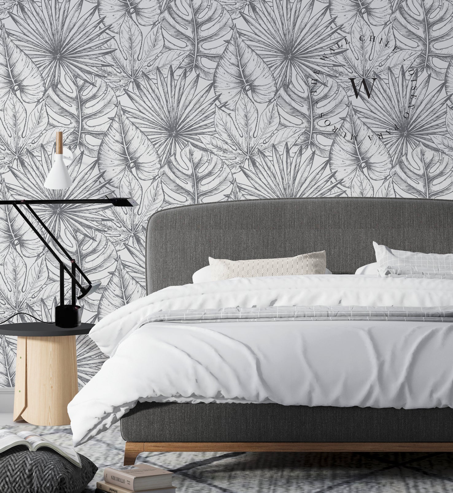 Papel Mural, Papel Pintado, Wallpaper, Mural, Empavonados, Vinilico Autoadhesivo para muros de la marca The Wall, diseño de tendencia Habana