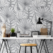 Papel Mural, Papel Pintado, Wallpaper, Mural, Empavonados, Vinilico Autoadhesivo para muros de la marca The Wall, diseño de tendencia Habana