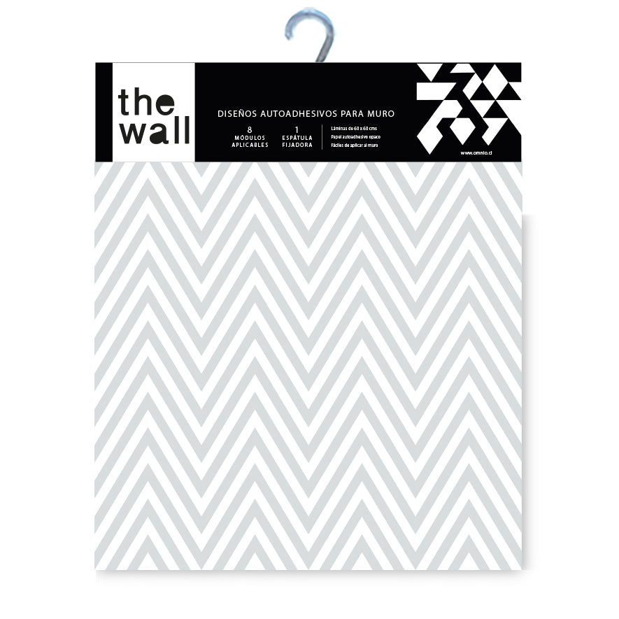 Papel Mural y Vinilico Autoadhesivo para muros de la marca The Wall, diseño de tendencia Hill Gray