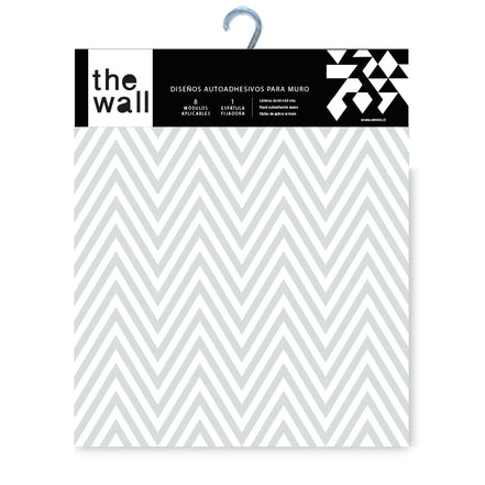 Papel Mural y Vinilico Autoadhesivo para muros de la marca The Wall, diseño de tendencia Hill Gray