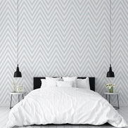 Papel Mural y Vinilico Autoadhesivo para muros de la marca The Wall, diseño de tendencia Hill Gray