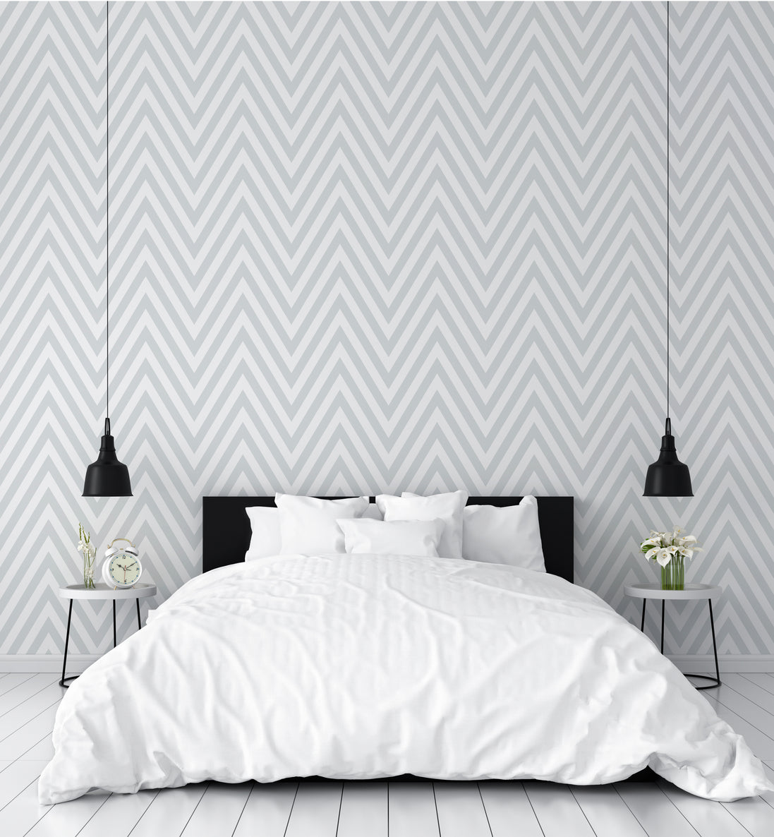 Papel Mural y Vinilico Autoadhesivo para muros de la marca The Wall, diseño de tendencia Hill Gray