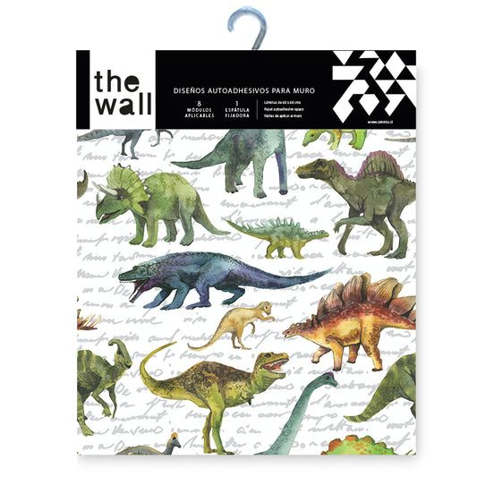 Papel Mural y Vinilico Autoadhesivo para muros de la marca The Wall, diseño de tendencia Jurassic