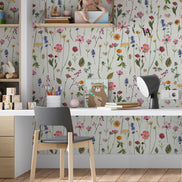 Papel Mural, Papel Pintado, Wallpaper, Mural, Empavonados, Vinilico Autoadhesivo para muros de la marca The Wall, diseño de tendencia Laura