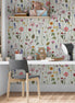 Papel Mural, Papel Pintado, Wallpaper, Mural, Empavonados, Vinilico Autoadhesivo para muros de la marca The Wall, diseño de tendencia Laura