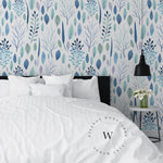 Papel Mural, Papel Pintado, Empavonados, Vinilico Autoadhesivo para muros de la marca The Wall, diseño de tendencia Leaves