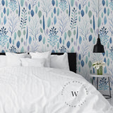 Papel Mural, Papel Pintado, Empavonados, Vinilico Autoadhesivo para muros de la marca The Wall, diseño de tendencia Leaves