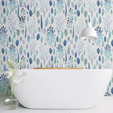 Papel Mural, Papel Pintado, Empavonados, Vinilico Autoadhesivo para muros de la marca The Wall, diseño de tendencia Leaves