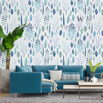 Papel Mural, Papel Pintado, Empavonados, Vinilico Autoadhesivo para muros de la marca The Wall, diseño de tendencia Leaves