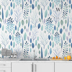 Papel Mural, Papel Pintado, Empavonados, Vinilico Autoadhesivo para muros de la marca The Wall, diseño de tendencia Leaves