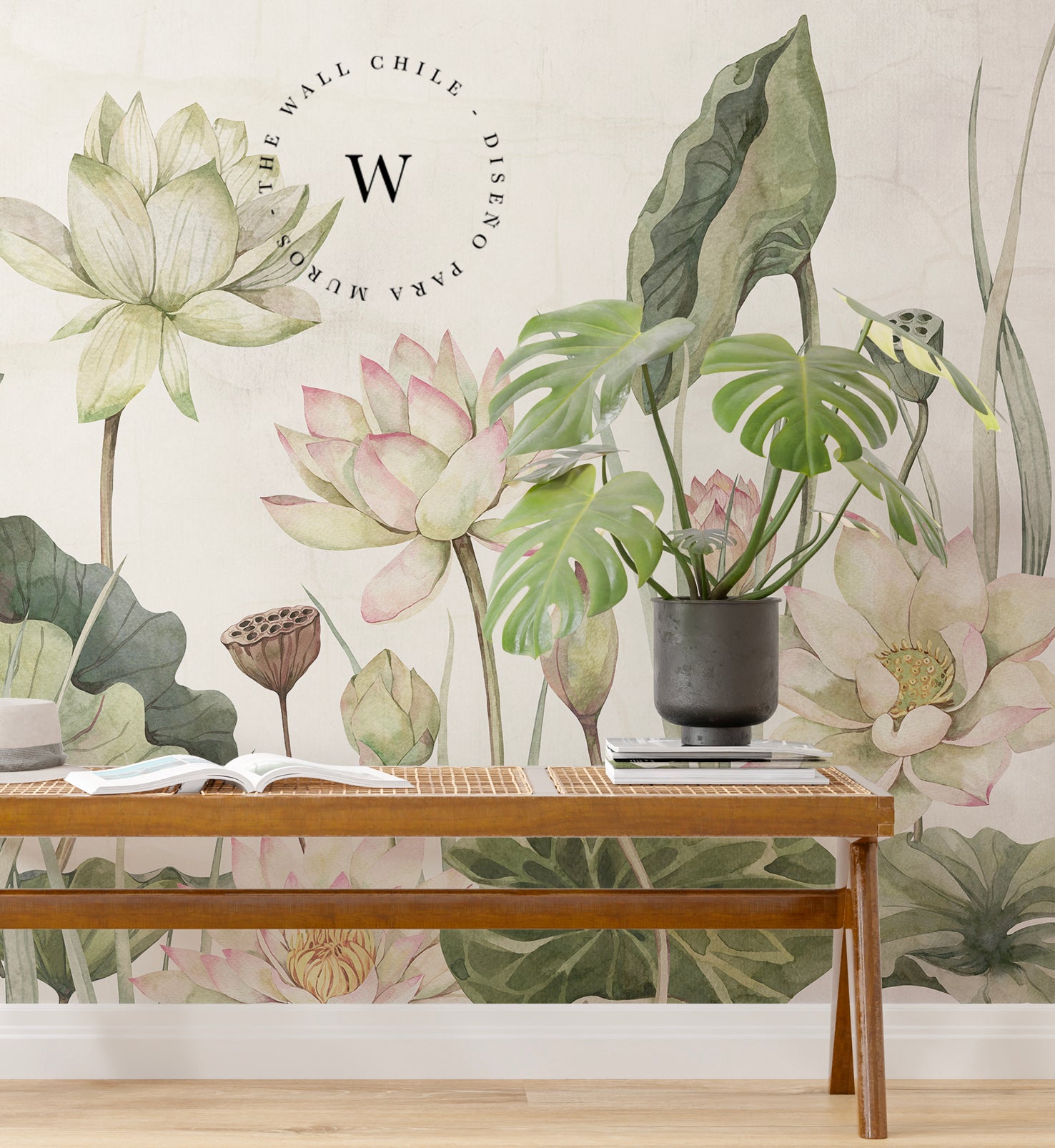 Lovely Water Lillies - Medium
