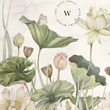 Lovely Water Lillies - Medium