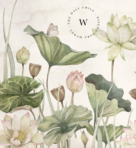 Lovely Water Lillies - Medium