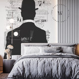 Papel Mural y Vinilico Autoadhesivo para muros de la marca The Wall, diseño de tendencia Magrite