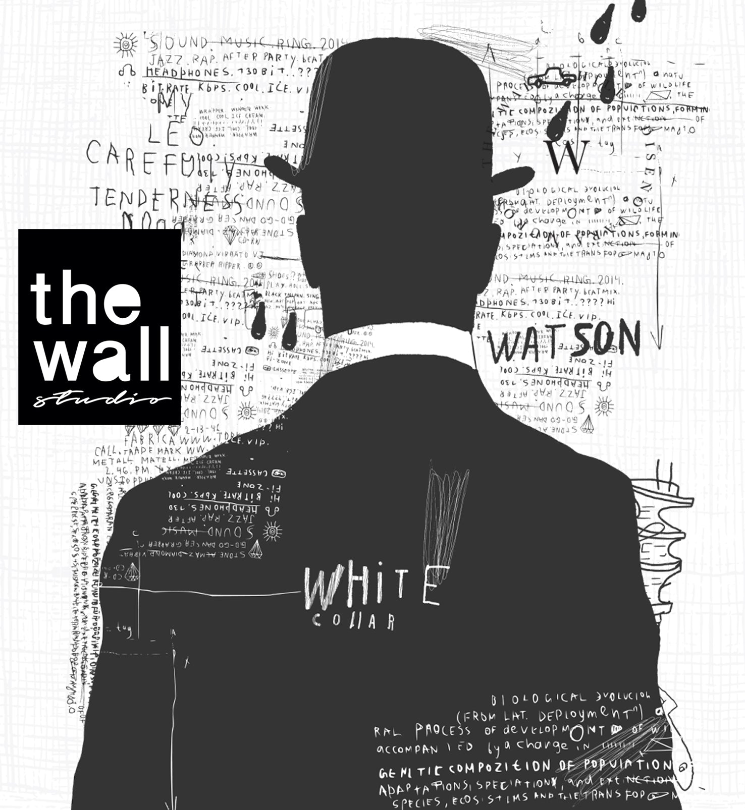 Papel Mural y Vinilico Autoadhesivo para muros de la marca The Wall, diseño de tendencia Magrite