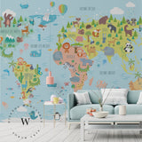 Color Animals Map