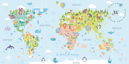 Color Animals Map
