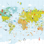 Color Country Map