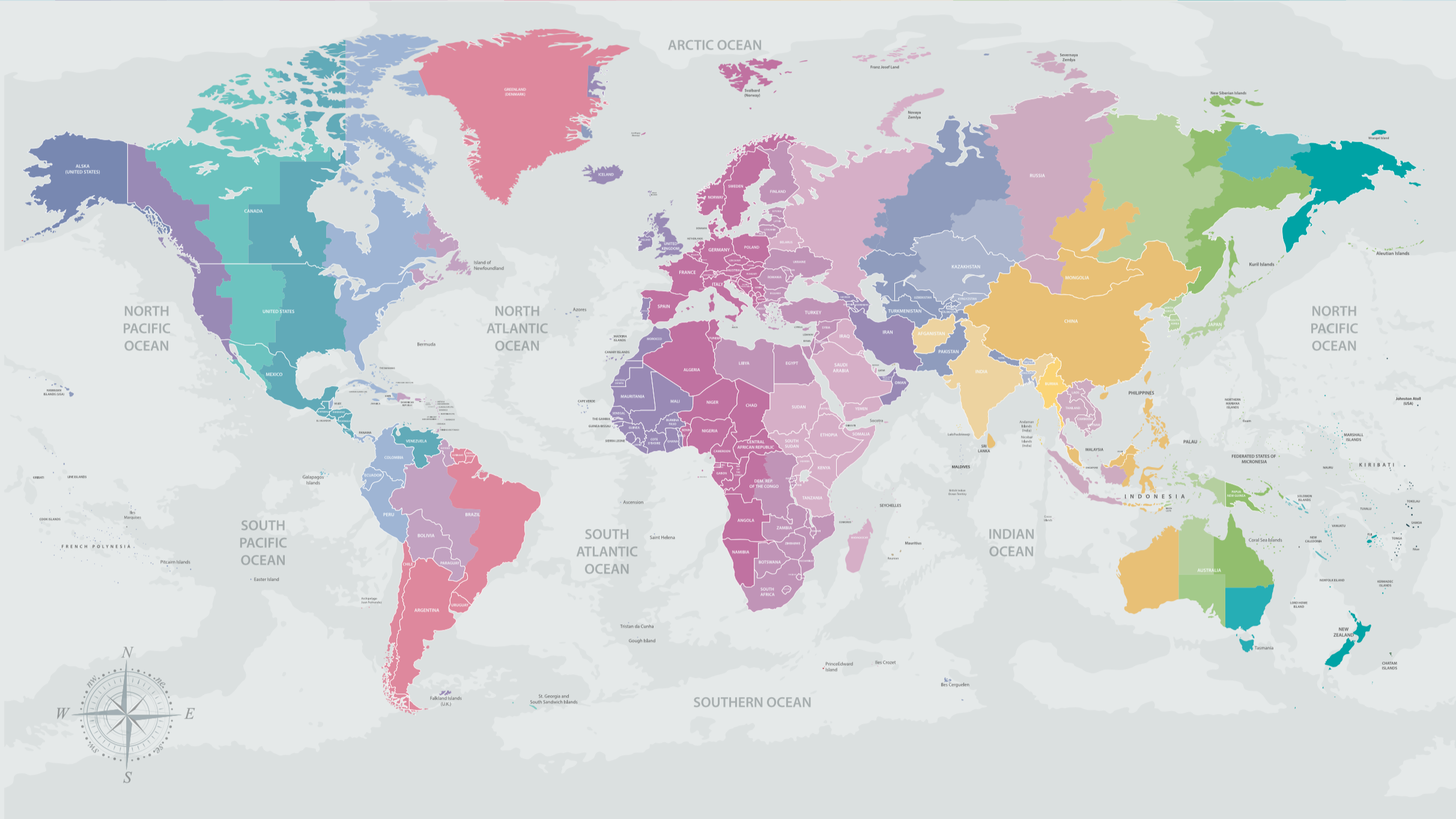 Rainbow Map