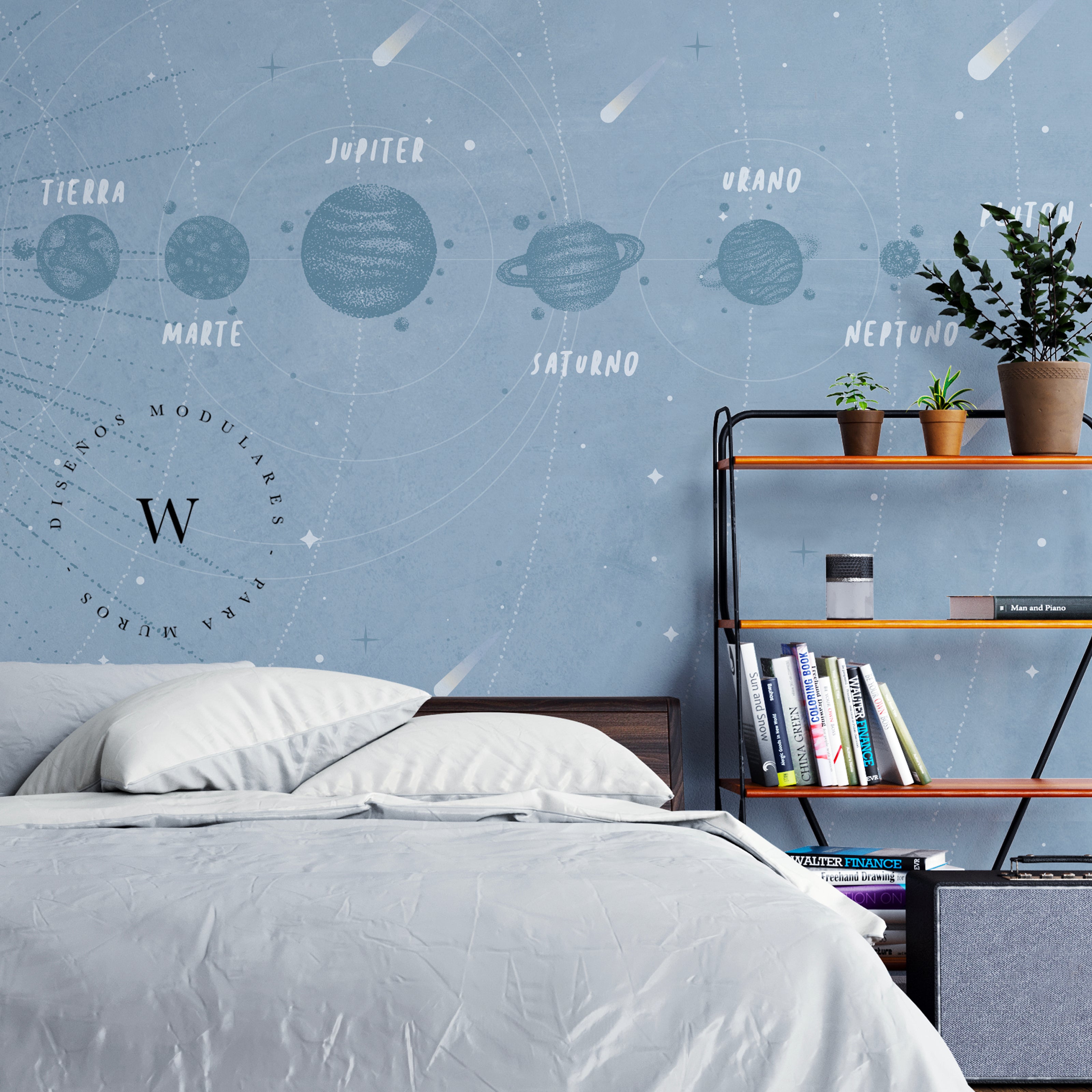 Solar System Blue