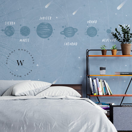 Solar System Blue