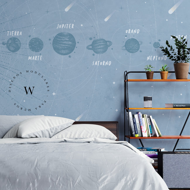 Solar System Blue