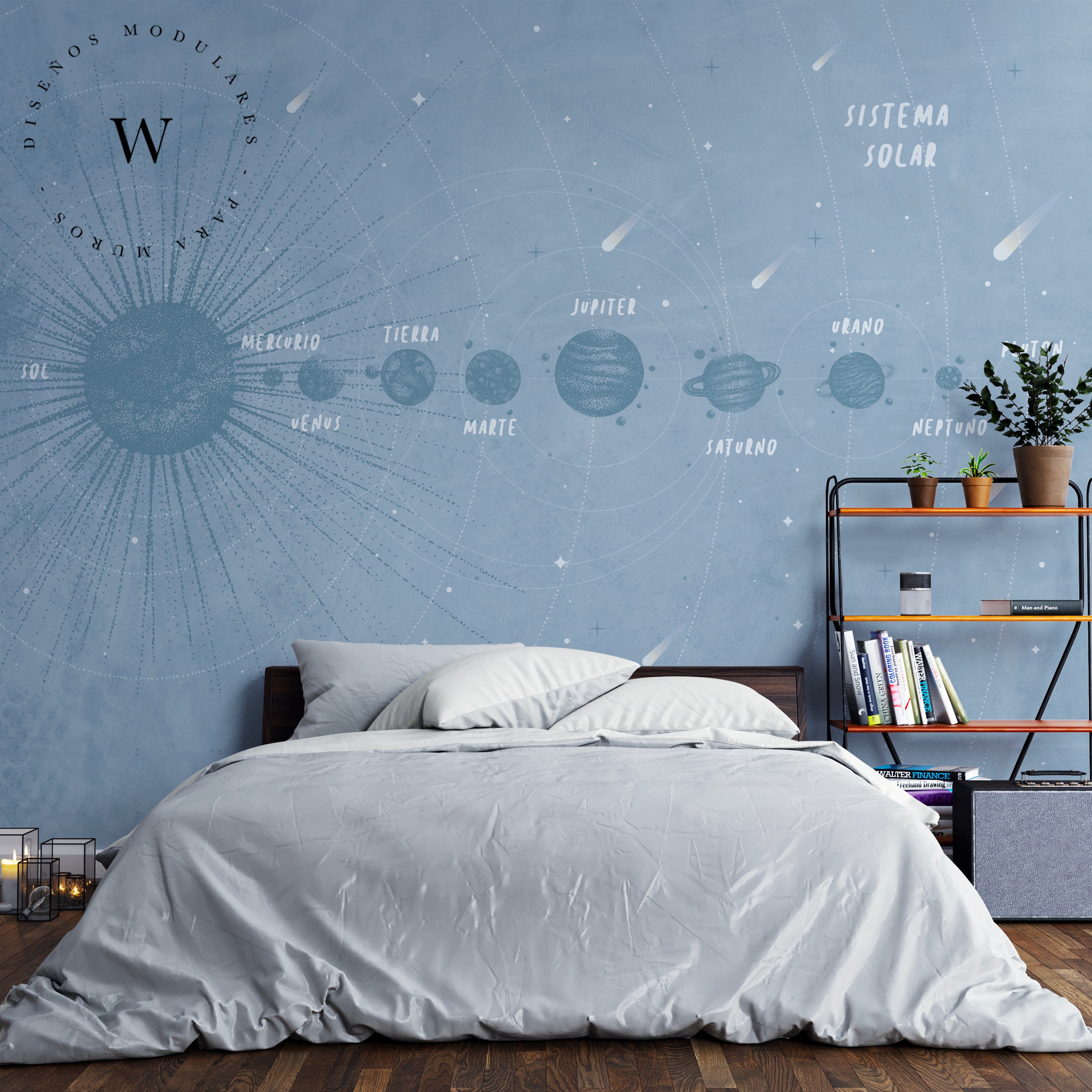 Solar System Blue