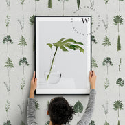 Papel Mural, Papel Pintado, Wallpaper, Mural, Empavonados, Vinilico Autoadhesivo para muros de la marca The Wall, diseño de tendencia Natura