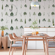 Papel Mural, Papel Pintado, Wallpaper, Mural, Empavonados, Vinilico Autoadhesivo para muros de la marca The Wall, diseño de tendencia Natura