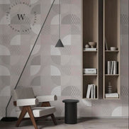 Papel Mural, Papel Pintado, Wallpaper, Mural, Empavonados, Vinilico Autoadhesivo para muros de la marca The Wall, diseño de tendencia Neo Japanese