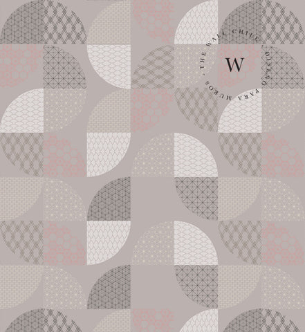 Papel Mural, Papel Pintado, Wallpaper, Mural, Empavonados, Vinilico Autoadhesivo para muros de la marca The Wall, diseño de tendencia Neo Japanese