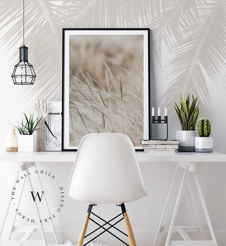 Palm Shadow Beige