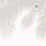 Palm Shadow Beige