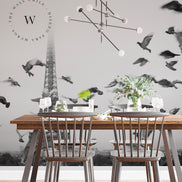 Papel Mural, Papel Pintado, Wallpaper, Mural, Empavonados, Vinilico Autoadhesivo para muros de la marca The Wall, diseño de tendencia Paris