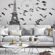 Papel Mural, Papel Pintado, Wallpaper, Mural, Empavonados, Vinilico Autoadhesivo para muros de la marca The Wall, diseño de tendencia Paris