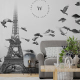 Papel Mural, Papel Pintado, Wallpaper, Mural, Empavonados, Vinilico Autoadhesivo para muros de la marca The Wall, diseño de tendencia Paris