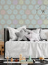 Papel Mural, Papel Pintado, Wallpaper, Mural, Empavonados, Vinilico Autoadhesivo para muros de la marca The Wall, diseño de tendencia Pastel Dots