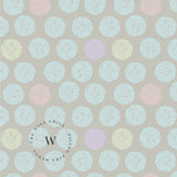 Papel Mural, Papel Pintado, Wallpaper, Mural, Empavonados, Vinilico Autoadhesivo para muros de la marca The Wall, diseño de tendencia Pastel Dots
