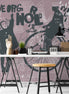  The Wall, diseño de tendencia Pink Graffity