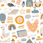 Papel Mural y Vinilico Autoadhesivo para muros de la marca The Wall, diseño de tendencia Popurri