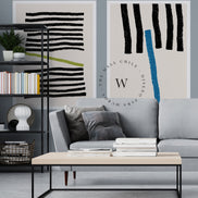 Papel Mural, Papel Pintado, Wallpaper, Mural, Empavonados, Vinilico Autoadhesivo para muros de la marca The Wall, diseño de tendencia Posters