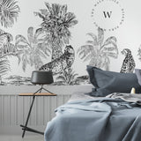 Papel Mural, Papel Pintado, Wallpaper, Mural, Empavonados, Vinilico Autoadhesivo para muros de la marca The Wall, diseño de tendencia Sketch Chita