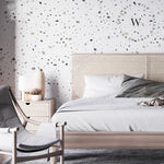 Papel Mural, Papel Pintado, Wallpaper, Mural, Empavonados, Vinilico Autoadhesivo para muros de la marca The Wall, diseño de tendencia Soft Terrazzo Beige