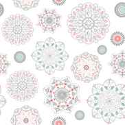 Papel Mural y Vinilico Autoadhesivo para muros de la marca The Wall, diseño de tendencia Soft Mandala