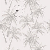 Papel Mural, Papel Pintado, Wallpaper, Mural, Empavonados, Vinilico Autoadhesivo para muros de la marca The Wall, diseño de tendencia Soft Palm